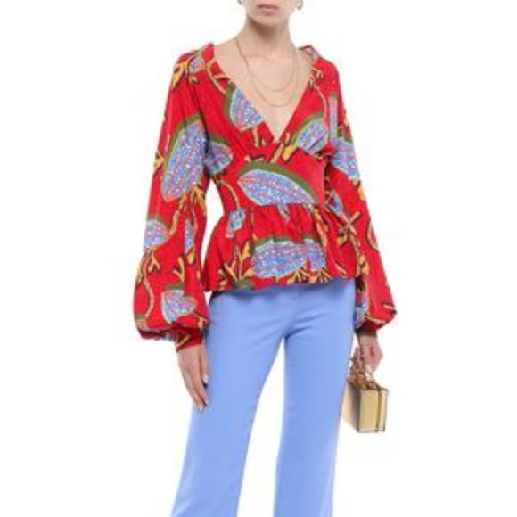 Stella Jean Printed Blouse - Picture 1 of 3